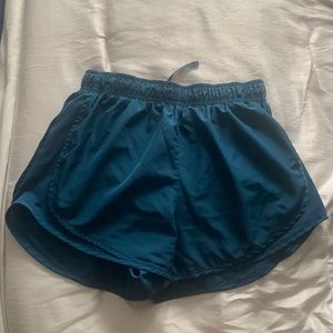 Blue nike shorts size S